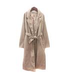 アントマリーズ Aunt Marie's チェスターコート ガウンコート 総裏地 F ベージュ /MN