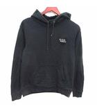 ビームスティ BEAMS T パーカー プルオーバー プリント 長袖 S 黒 ブラック /YK