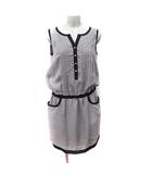 リエス Liesse ワンピース ひざ丈 ノースリーブ 3 M～L モカ /YI