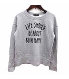 デュラス DURAS トレーナー スウェット ロゴプリント 長袖 F グレー /YK