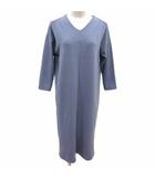 ロペピクニック ROPE Picnic ワンピース Vネック 長袖 38 M 青 ブルー /YK