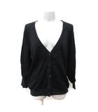 B&Y ユナイテッドアローズ BEAUTY&YOUTH ビューティー&ユース カーディガン カットソー 長袖 黒 ブラック /YI