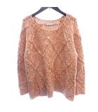 ユナイテッドアローズ A DAY IN THE LIFE UNITED ARROWS ニット セーター 長袖 オレンジ /AU