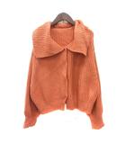 レトロガール RETRO GIRL ニット セーター 長袖 F オレンジ /MN