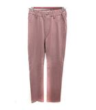 スナイデル SNIDEL パンツ デニム ジーンズ ストレート ロング 0 ボルドーワイン /RT