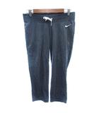 ナイキ NIKE スポーツウエア カプリパンツ イージー 刺繍 M グレー /AU