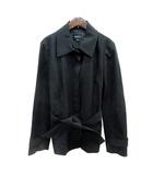 ボッシュ BOSCH ステンカラーコート 総裏地 40 L 黒 ブラック /MN