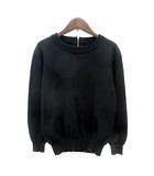 ドゥーズィエムクラス DEUXIEME CLASSE ニット カットソー 長袖 黒 ブラック /MN