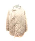 ミスティック mystic 中綿コート ノーカラー 総裏地 F ベージュ /RT