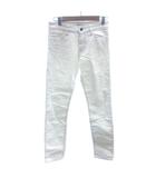 ルーニィ LOUNIE スキニーパンツ 38 M アイボリー 白 ホワイト /AU