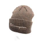 チャンピオン CHAMPION ニット帽子 ワッチキャップ ビーニー 刺繍 57-59cm 茶 ブラウン /AU