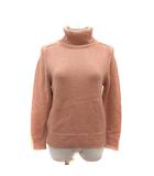 ボールジー BALLSEY トゥモローランド ニット セーター タートルネック ウール 長袖 S ベージュ /MS