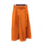ルーニィ LOUNIE ワイドパンツ スカンツ 38 M オレンジ /YI