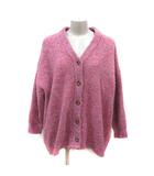サマンサモスモス SM2 カーディガン ニット 長袖 F ピンク /MS