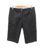シップス SHIPS ハーフパンツ ショート ウール ピンストライプ L 茶 ブラウン /MS