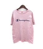 チャンピオン CHAMPION カットソー Tシャツ クルーネック ロゴプリント 半袖 M ピンク /MN
