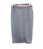 ドゥーズィエムクラス DEUXIEME CLASSE タイトスカート ミモレ ロング ニット 38 M グレー /AU