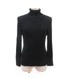 アーバンリサーチ ドアーズ URBAN RESEARCH DOORS ニット カットソー タートルネック リブ 長袖 ONE 黒 ブラック /MS