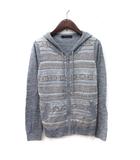 ページボーイ PAGE BOY ジャケット パーカー ニット 長袖 総柄 M マルチカラー /YI