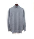 モラビト MORABITO ニット カットソー 長袖 ウール 38 M グレー /YI