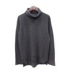 トラサルディ TRUSSARDI ニット セーター タートルネック 長袖 ウール 38 M 茶 ブラウン /YI