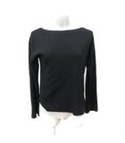 ビーアビリティ B ability ニット カットソー 長袖 38 M 黒 ブラック /YI