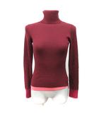 ケイビーエフ KBF アーバンリサーチ ニット カットソー リブ タートルネック 長袖 ONE 赤 ボルドー /YI