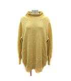23区 オンワード樫山 ニット セーター オーバーサイズ アルパカ混 長袖 46 黄 イエロー /MS