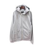 ザラ ZARA ESSENTIALS パーカー ジップアップ スウェット地 L グレー /MN