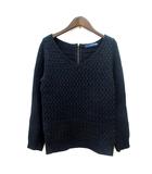 スローブ イエナ SLOBE IENA ニット セーター 長袖 紺 ネイビー /MN