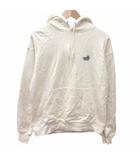 コンバース CONVERSE パーカー プルオーバー ロゴ刺しゅう 長袖 M アイボリー 白 ホワイト /YK