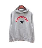 コンバース CONVERSE パーカー プルオーバー 刺繍 長袖 スウェット地 L グレー /MN