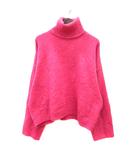 ザラ ZARA ニット セーター タートルネック 長袖 S ピンク /MN