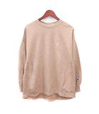 チャンピオン CHAMPION トレーナー スウェット ロゴ刺繍 長袖 M ベージュ /MN