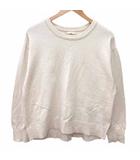 グローバルワーク GLOBAL WORK ニット セーター 長袖 M アイボリー 白 ホワイト /YK