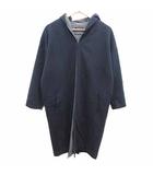 バンヤードストーム BARNYARDSTORM ロングコート フード 1 M 紺 ネイビー グレー /YK