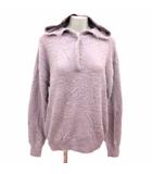 バンヤードストーム BARNYARDSTORM パーカー プルオーバー ニット シャギー 長袖 F ピンク /YK