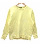 バンヤードストーム BARNYARDSTORM Tシャツ カットソー クルーネック ロゴ刺しゅう 長袖 1 M 黄色 イエロー /YK