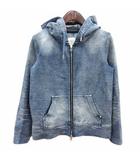 シニカル CYNICAL ALWAYS THERE パーカー デニム ジップアップ 長袖 2 M 青 ブルー /YK