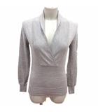 デプレ DES PRES トゥモローランド ニット カットソー カシュクール 長袖 ウール 1 S グレー /YK