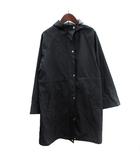 ドレスキップ DRESKIP ボンディングコート フード ロング 撥水 フード M 黒 ブラック /AU