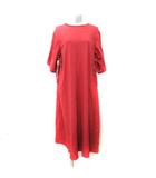 スタイルミキサー STYLEMIXER Tシャツワンピース ロング 半袖 M 赤 レッド /YI