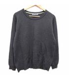 ナノユニバース nano universe ニット セーター 長袖 XL チャコールグレー /YK