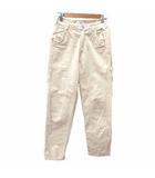 ザラ ZARA カーゴパンツ ペインターパンツ 34 XS アイボリー 白 ホワイト /YK