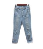 ラングラー WRANGLER パンツ デニム ジーンズ ダメージ加工 XS 青 ブルー /YI