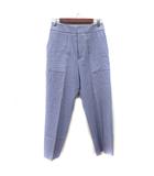 イエナ IENA ワークパンツ 麻 リネン 36 S 紫 パープル /YI