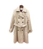 トレンチコート ダブル 総裏地 ライナー付き M ベージュ /MN