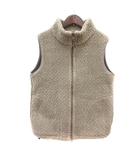 フレームワーク Framework ベスト ジップアップ ボア ベージュ /MN