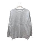 マウジー MOUSSY ニット セーター 長袖 F 銀色 シルバーカラー /MS