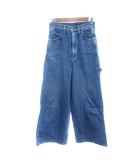 ラングラー WRANGLER デニムパンツ ジーンズ ワイド ペインター XS 青 ブルー /AU